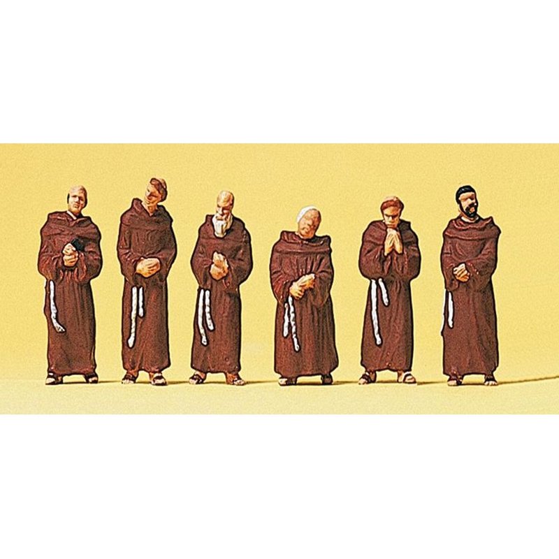 Modélisme Ho : Figurines - Moines Franciscains-Preiser