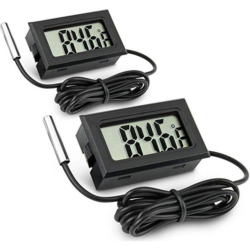 Mini Écran LCD Numérique d'intérieur pratique, Équipé d'une Jauge avec un Capteur de Température et d'Humidité, un Thermomètre et un Hygromètre