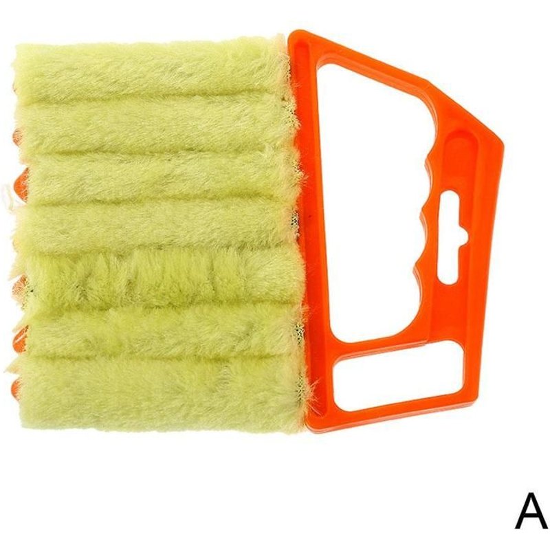 Nettoyeur de stores, outil de dépoussiérage des doigts microfibre avec lame brosse à Air, nettoyeur de stores, climatiseur lavable Cl Z5V7