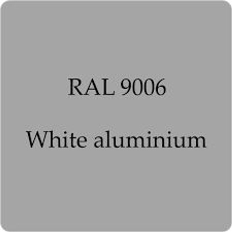 Rosace cylindre Ă clipper 2100C FAPIM - Gris 9006 - 2100C-G5