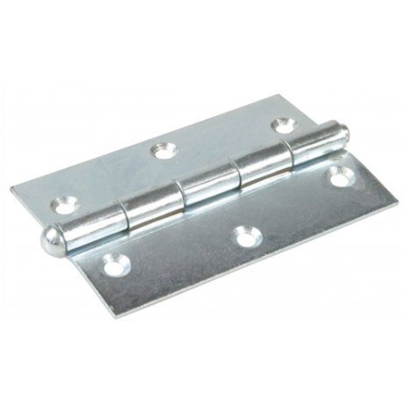 Hinge heavy duty 75x63 Zinc plated - 1pair - 2pcs.