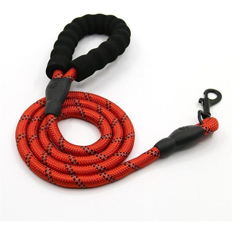 Laisse Lumineuse Pour Chien Et Animal De Compagnie, Haute Qualité, 1.5m, Boucle De Sécurité En Nylon 01 - Rouge - Cwxl0430b06639