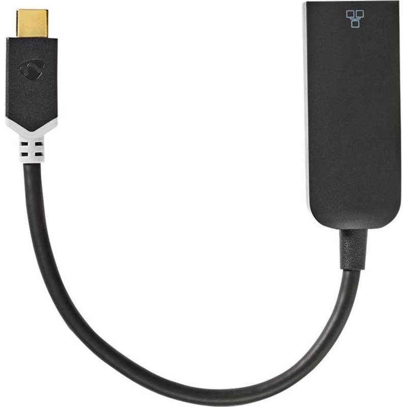 Nedis CCBW64952AT02 - Adaptateur réseau - USB-C 3.1 - Gigabit Ethernet x 1 - anthracite