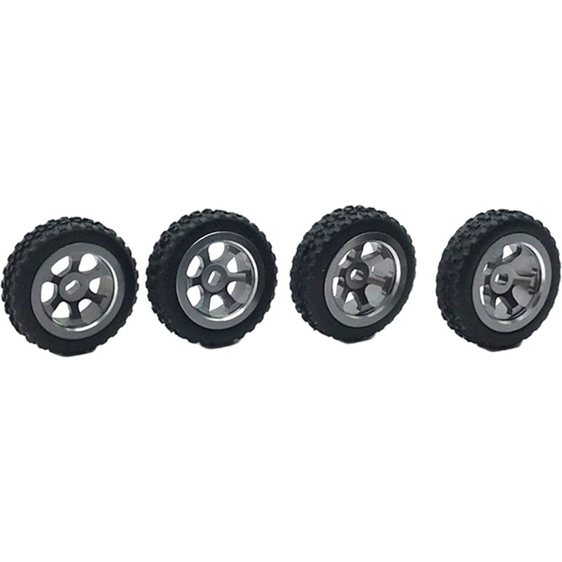 Lot De 4 Pneus En Caoutchouc Rc Pour Wltoys 1/28, Accessoire De Voiture Buggy, K969, K979, K989, P929