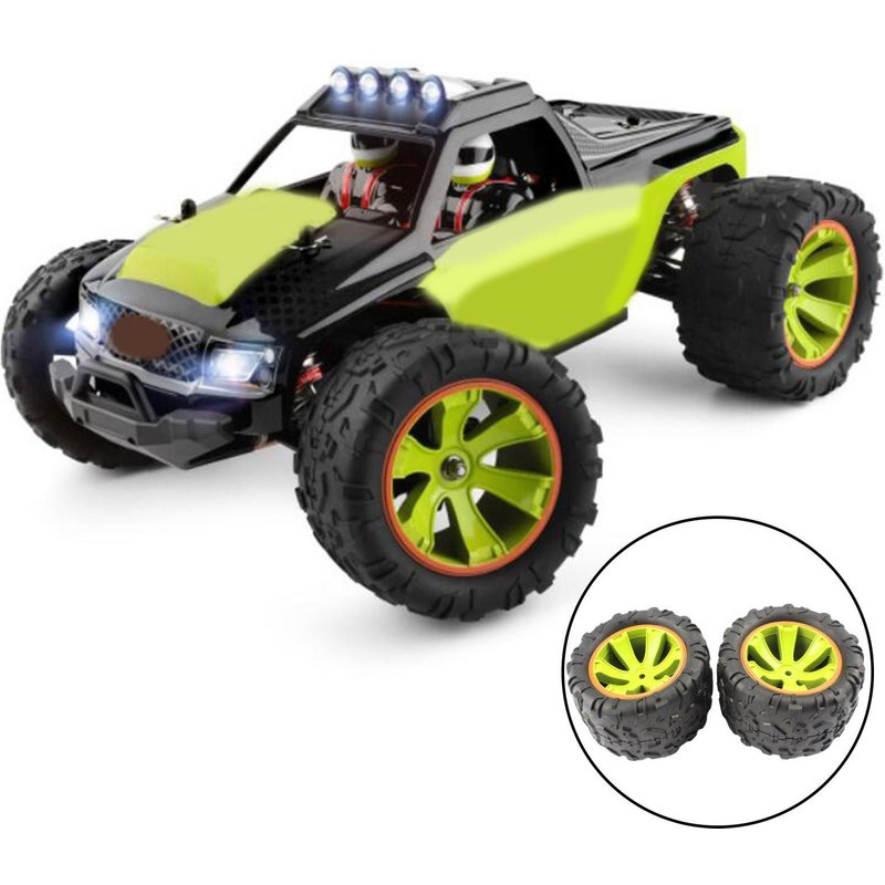 Kit De Pneus Pour Wltoys 144002 Rc, 2 Pièces De Rechange, Accessoires De Camion, Mise À Niveau