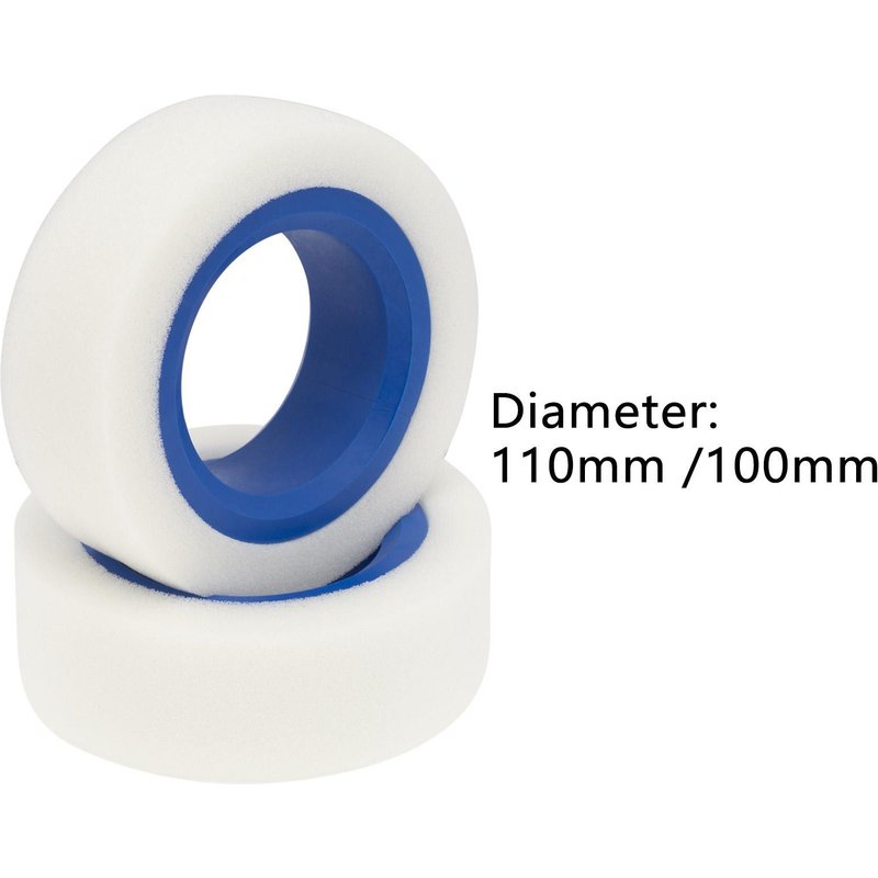 Revêtement En Éponge 1/10 Pour Roues Scx10, 2 Pièces, Mousse Pour Pneus De Voitures Rc