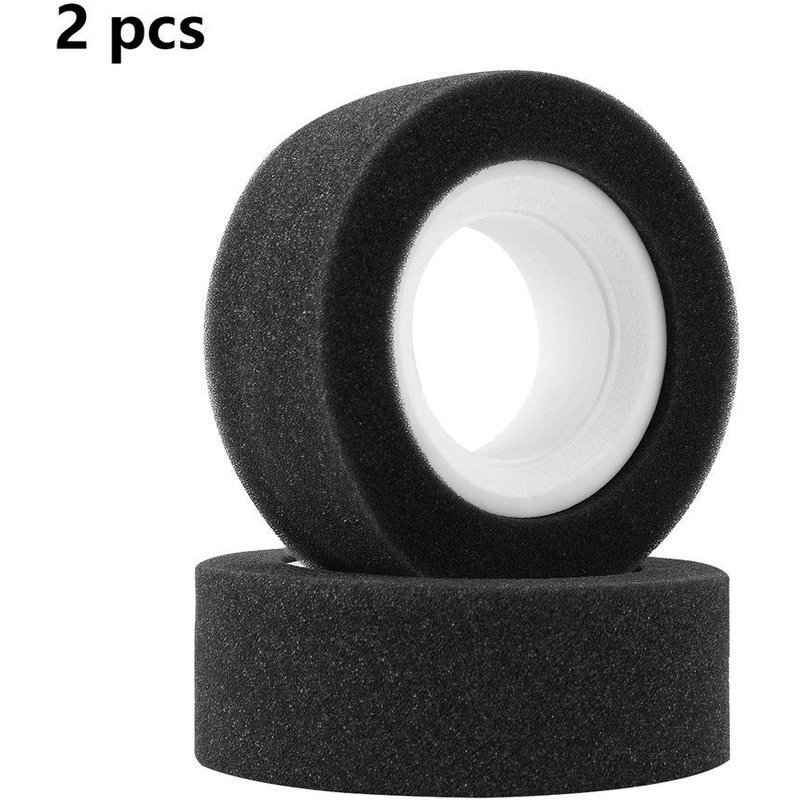 Mousse Éponge Double Couche Ax-3021r Adaptée Aux Pneus De Roues De 2.2 Pouces, Voiture Rc À Chenilles Axiale Scx10 Trx4 Trx6, Pièces Rc