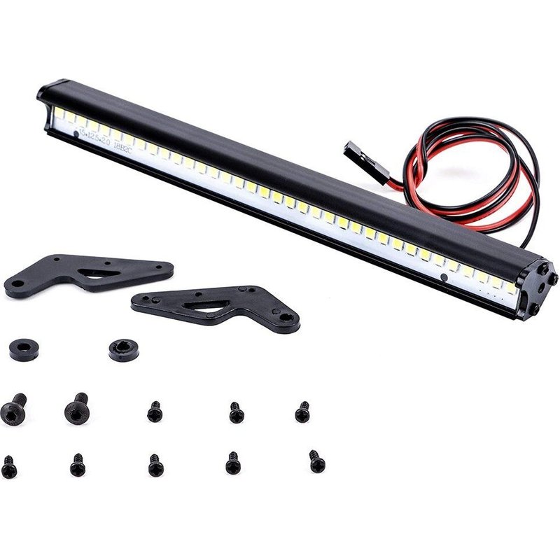 Projecteur Led Pour Voiture Sur Chenilles Traxxas Trx4 Rc4wd D90 D110 Axial Scx10 1/10, Éclairage De Toit, 36 Led/12led/6 Led, 90046
