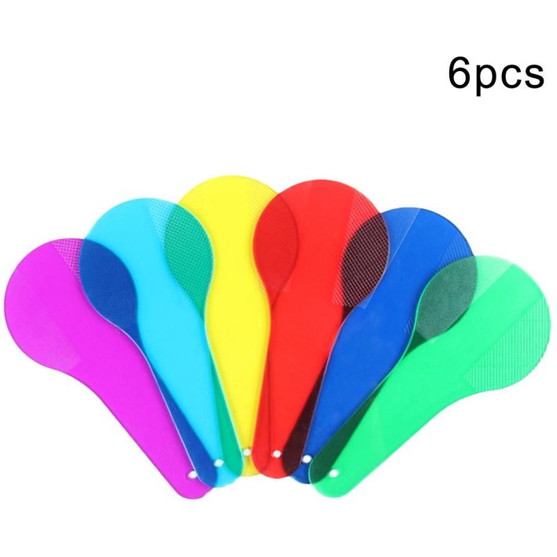 Film De Lumière Transparent De 6 Couleurs, Fournitures D'Expérimentation Physique Pour Enfants, Jouets D'Apprentissage Précoce Pour Collégiens