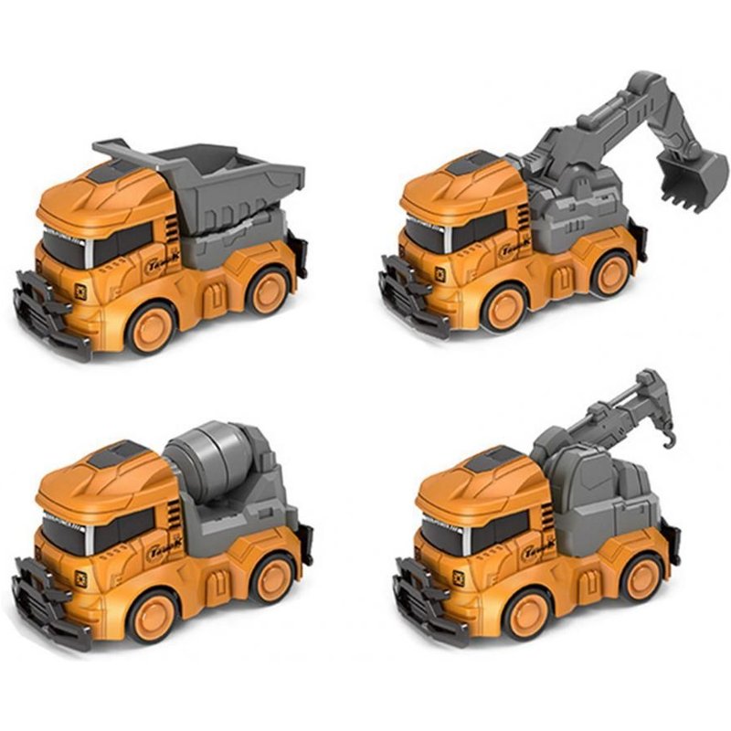 Jouet De Véhicule Populaire, Pneu Antidérapant, Voiture, Ingénierie, Assainissement, Camion De Pompiers, Ambulance, Modèle De Véhicule Militaire