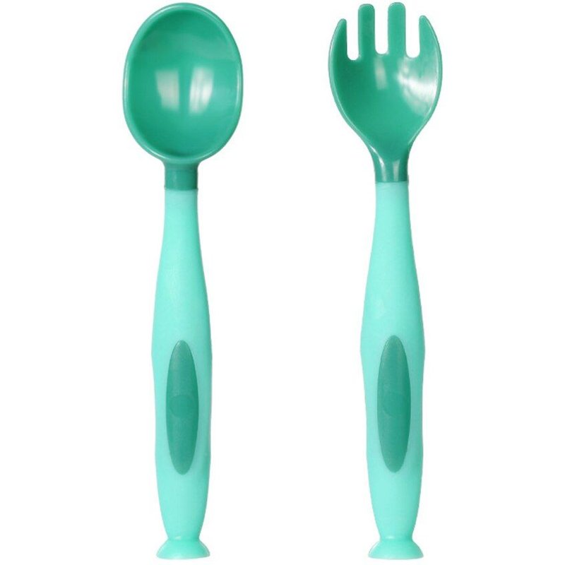 Ensemble De Vaisselle Pour Nouveau-Né, Confortable, Durable, Pratique, Pliable, Cuillère, Fourchette, Apprentissage