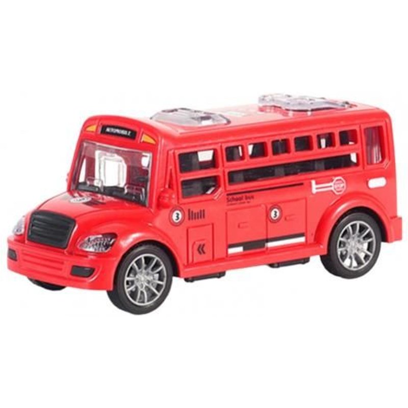 Jouet De Bus Vintage Ă Porte Ouvrable, Bus Scolaire, Simulation De RĂ©sistance Ă L'Usure, Bus Scolaire Ă Inertie, Jouets Ăducatifs PrĂ©coces