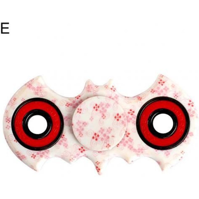 Peinture À L'Huile Style Chauve-Souris, Aquarelle, Main, Spinner, Mise Au Point, Multifonctionnel, Pratique, Élégant, Jouets Anti-Stress