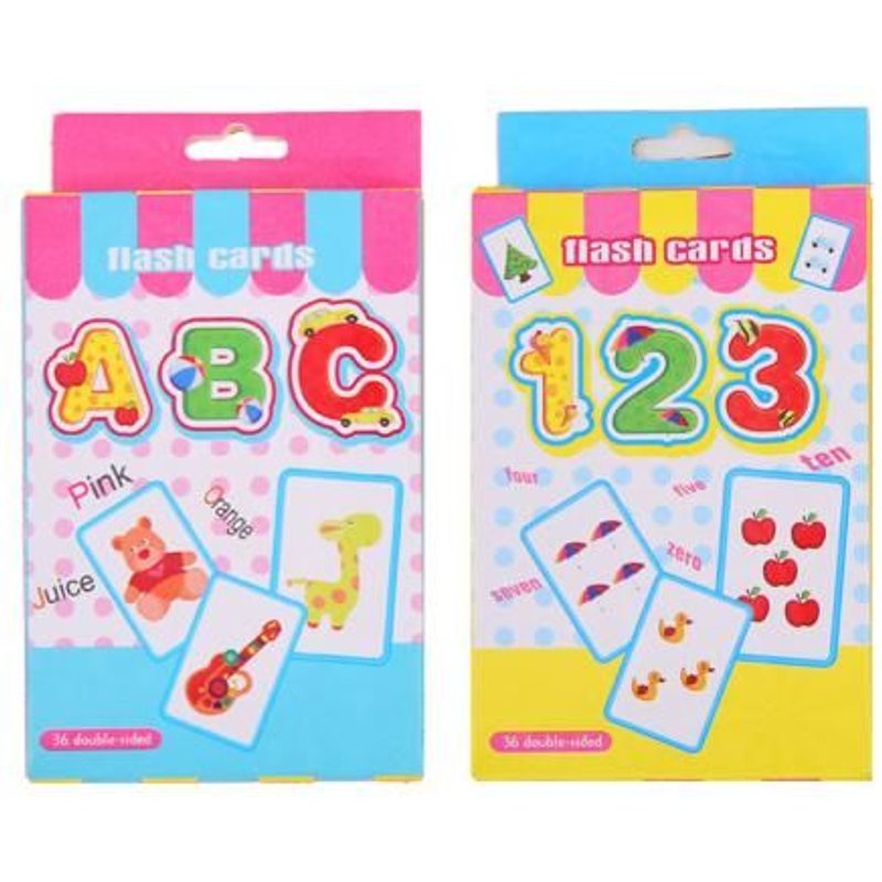 Carte Flash Avec Chiffres De L'Alphabet Anglais Pour Enfants, Jouet Éducatif Pour Améliorer Les Compétences Arithmétiques, Cadeau Pour Bébé, 2 Pièces
