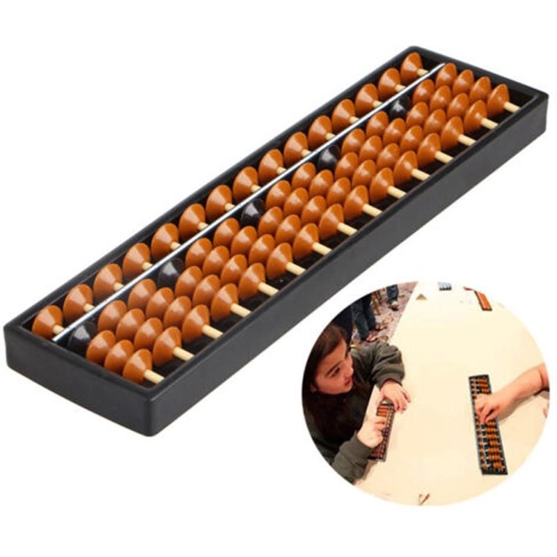 Outil D'Arithmétique Boulier À 15 Chiffres Pour Enfants, Outil D'Apprentissage Des Maths, Jouet De Calcul, 2019