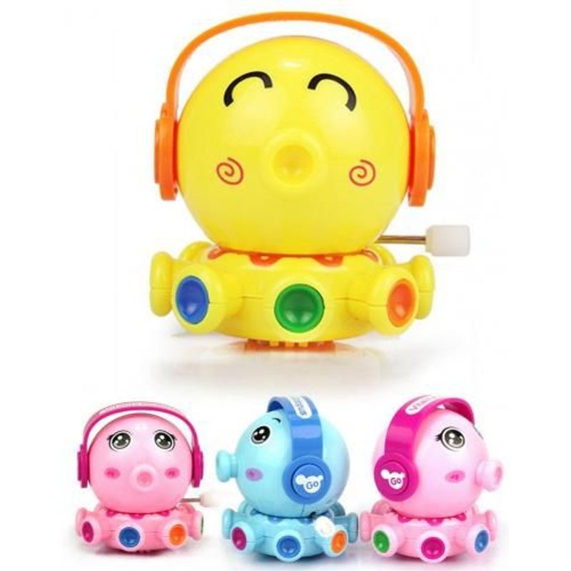 Jouet De Bain Pour Enfants, Rotation À 360 Degrés, Expressions Intéressantes, Poulpe À Enrouler, Joli Cadeau