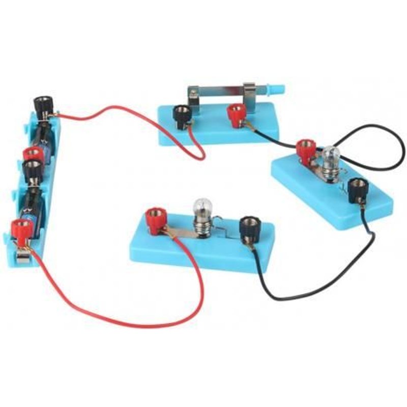 Kit De Circuit Éducatif Pour Enfants, Jouet D'Expérimentation, Kit D'Apprentissage En Laboratoire De Physique Électrique Créatif, 1 Ensemble