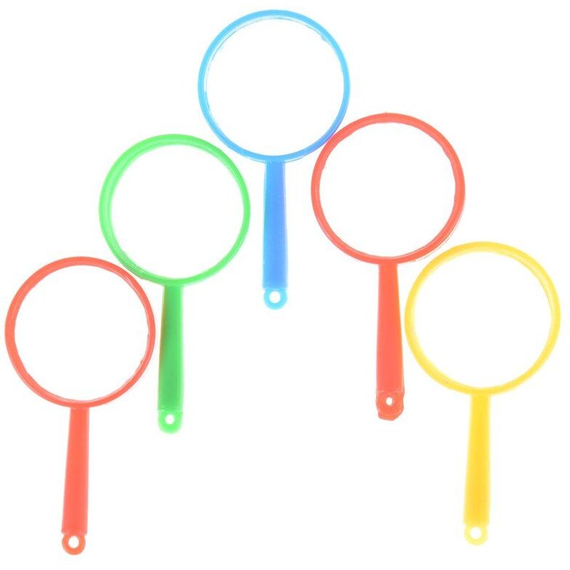 Mini Loupe En Plastique, 5 Pièces/Lot, Jouets Pour Enfants, Jouets D'Apprentissage, Éducatifs