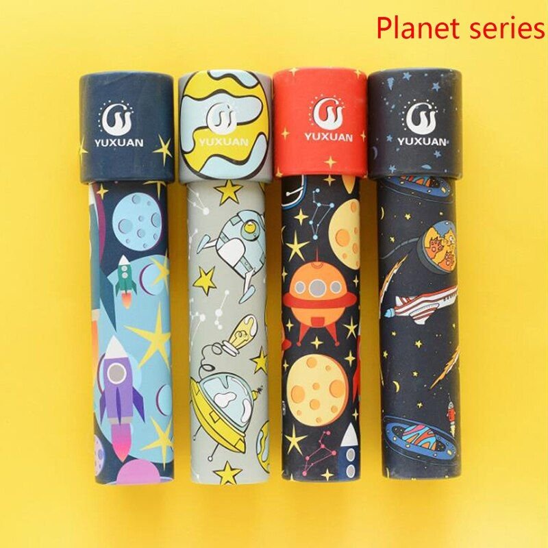 Kaleidoscope 3d Coloré, Dessin Animé Magique, Jouets Éducatifs Sensoriels, Monde De Fantaisie Imaginatif, Jouet Cadeau D'Anniversaire Pour Enfants