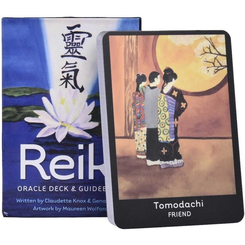 Jeu De SociĂ©tĂ© Tarot Reiki, Cartes Oracle, Guidage De La Divination, Destin, En Anglais, Cadeau De FĂȘte En Famille, Nouvelle Collection