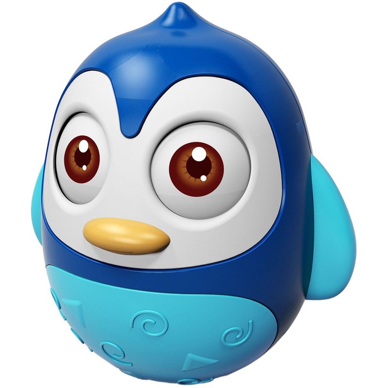 Gobelet Pour Bébé Pingouin, Wobbler, Jouet Amusant Pour Bébé, Jouets D'Apprentissage, Éducatifs, Cadeaux, Clochette