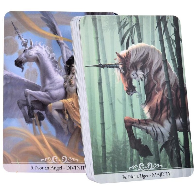 Jeu De Cartes Tarot Oracle Pour Animal Cheval, 34 Pièces, Version Anglaise, Cavalier, Vierge, Divination, Parfait Pour Une Soirée, Nouveau