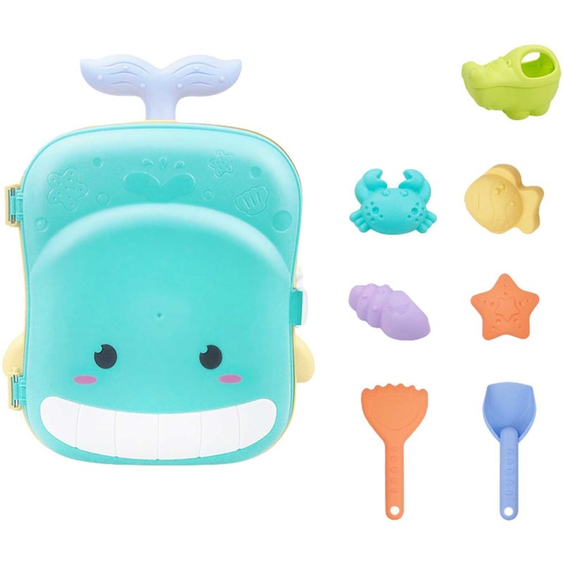 Ensemble De Jouets De Plage Réutilisables Pour Enfants, Jeu De Sable Pour L'Été, Pour La Baignade, Le Dragage, Le Pelletage, Jeu D'Eau En Plein Air, Cadeau D'Été