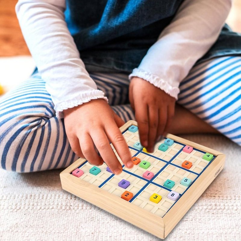 Jouet Sudoku Mimi Play, Jeu De Société En Bois Pour Élèves De L'École Primaire, Jouet Éducatif Intelligent