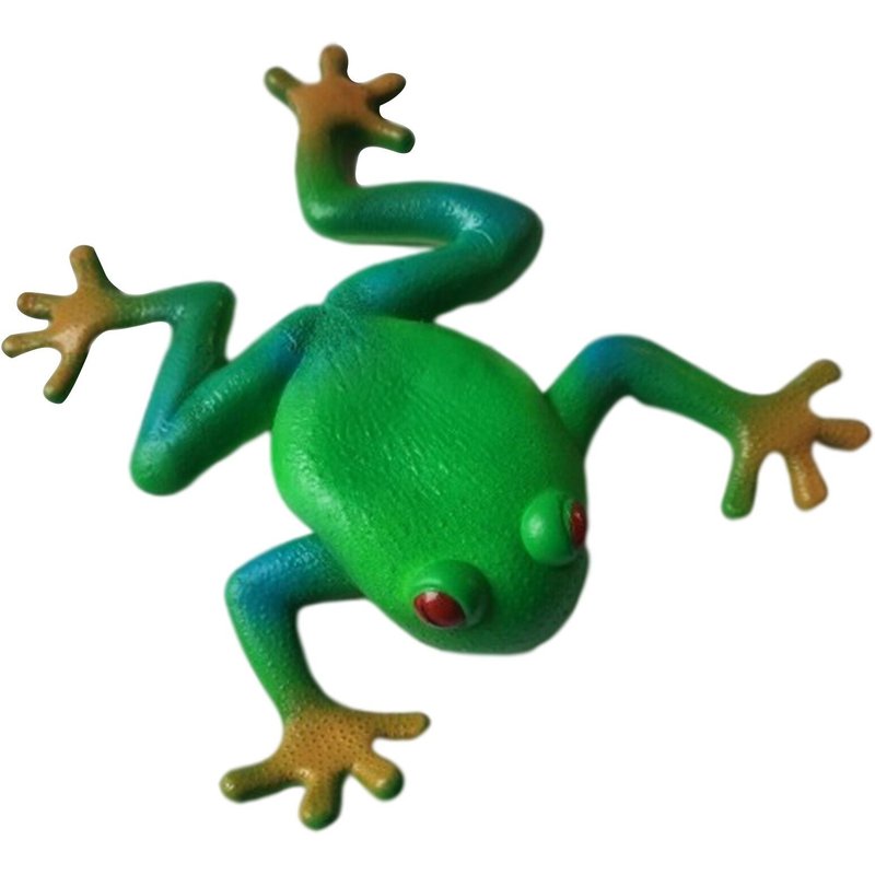 Jouet De Simulation Drôle De Grenouille À Presser, Squishies En Caoutchouc Mignon, Anti-Stress, Accessoires De Spoof Délicats, Gags Et Blagues Pratiques, Cadeau