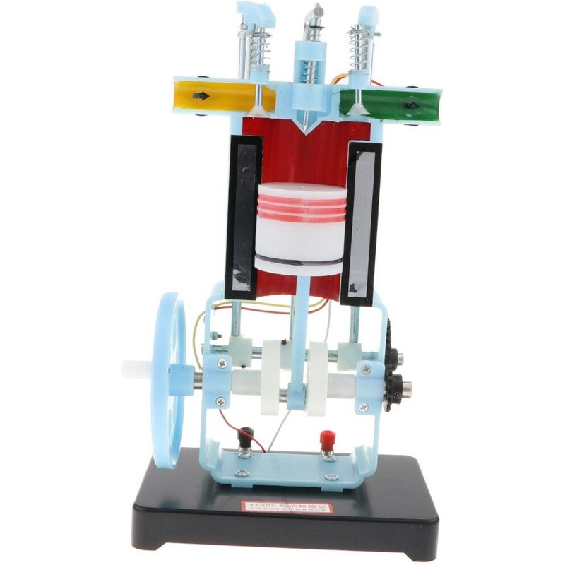 Moteur À Essence À Combustion Interne, 4 Temps, Manivelle, Jouet Éducatif En Physique
