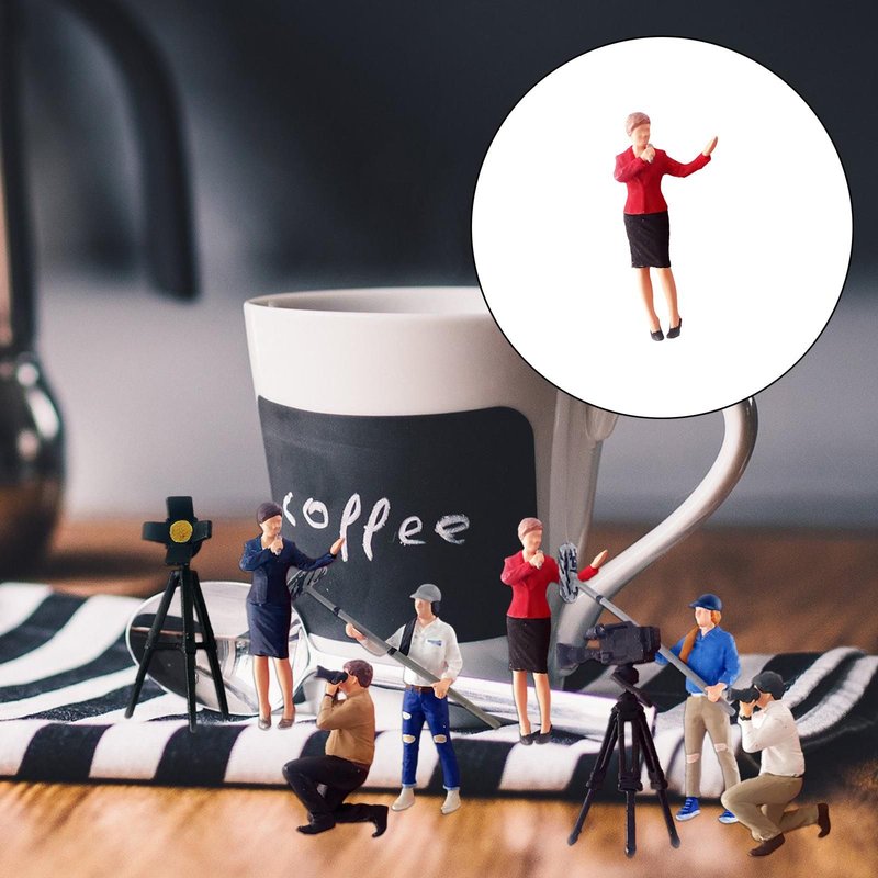 Figurine De Diffusion, Figurines Peintes De Personnages De Film, Pour Diorama, Kit De Construction De Paysage, Micro Paysage, Jardin Féerique