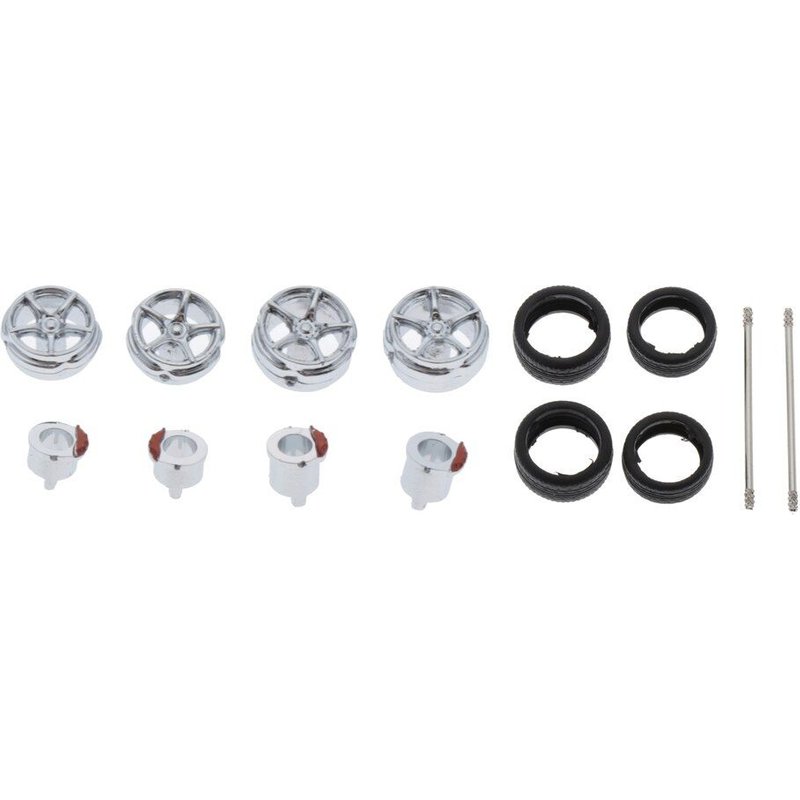 Pneu De Roue De Voiture, 4 Pièces, Modèle 1:64, Pour Tomica Hotwheels, Pièces De Rechange