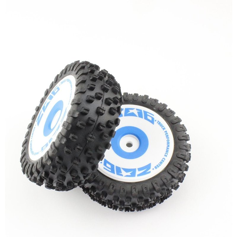 Pneus De Buggy Avant 2 Pièces, Modèle De Camion Pour Wltoys 124017