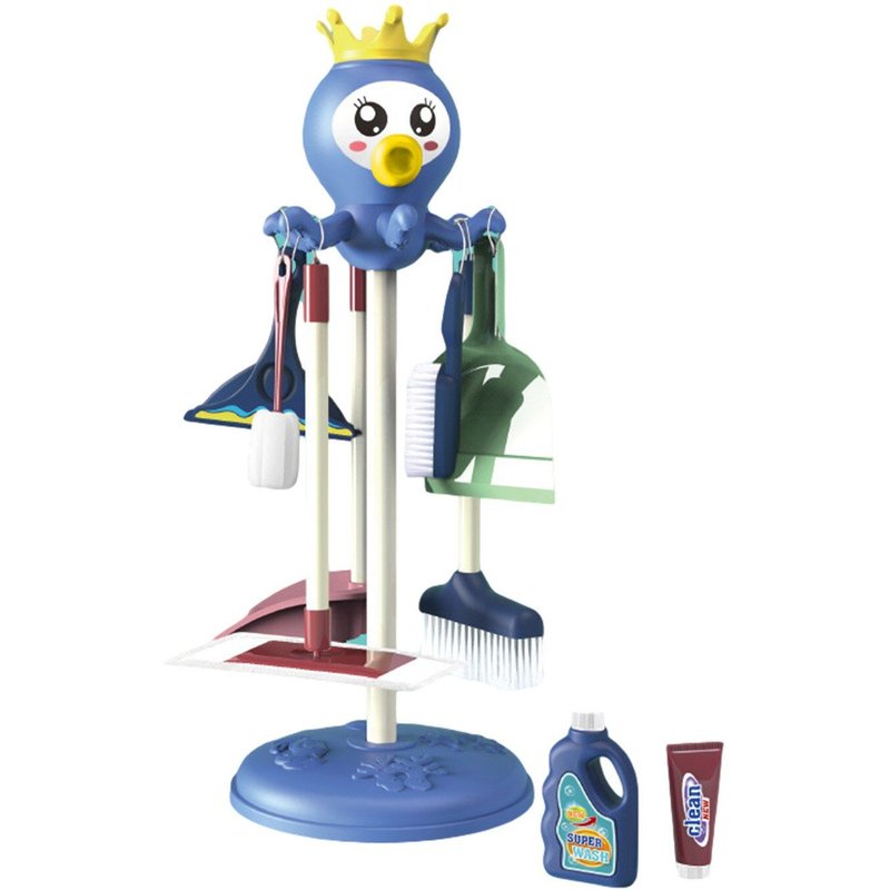 Ensemble De Mini Jouets De Nettoyage Pour Enfants, Offre Spéciale D'Été 2021, Comprenant Un Balai Et Une Serpillière, Un Jouet De Simulation D'Hygiène