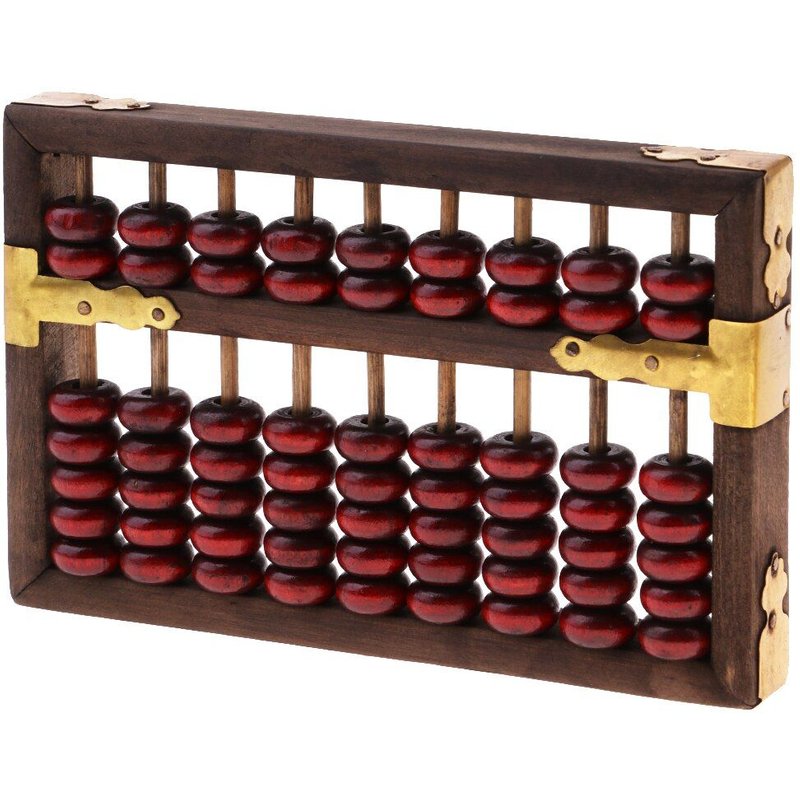 Outil Portable D'Apprentissage Des Maths À 9 Colonnes, Boulier D'Arithmétique