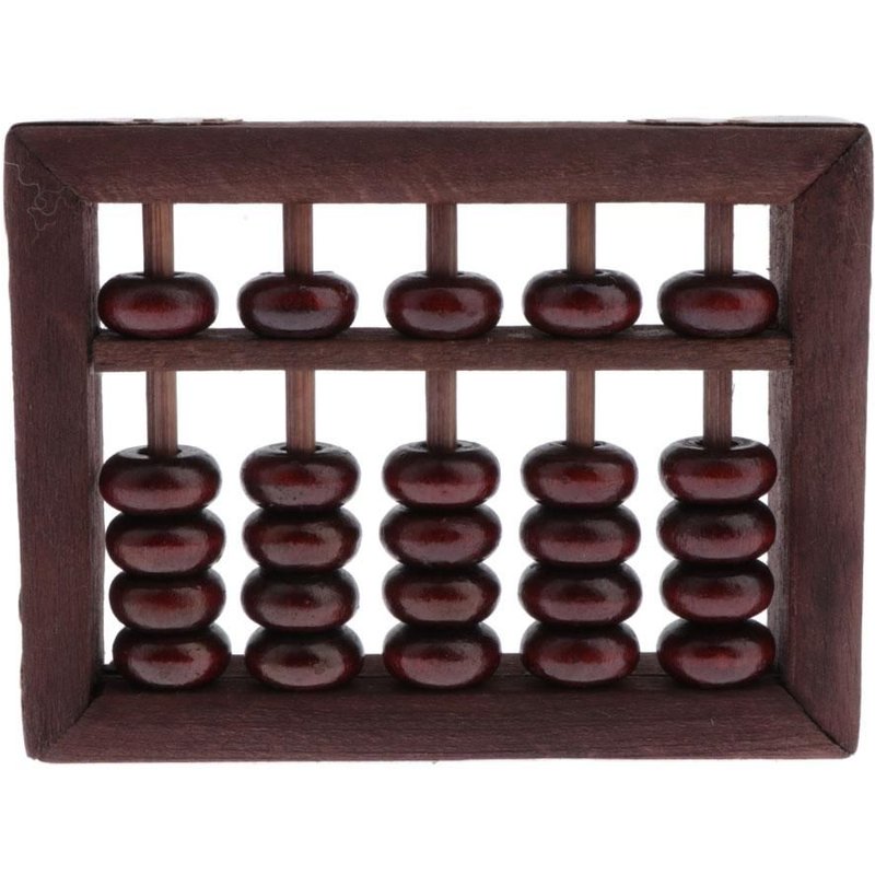 Boulier En Bois Avec Chiffres Chinois, Boulier D'Arithmétique-