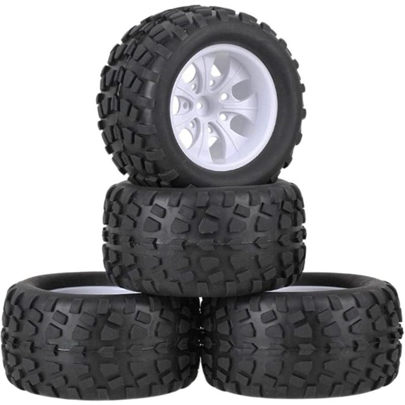 Pneu De Roue En Caoutchouc Rc 4x70x125mm, Pièces De Rechange Pour Camion Sur Chenilles Bigfoot, Pour Hsp 94108 94111 94188 88040