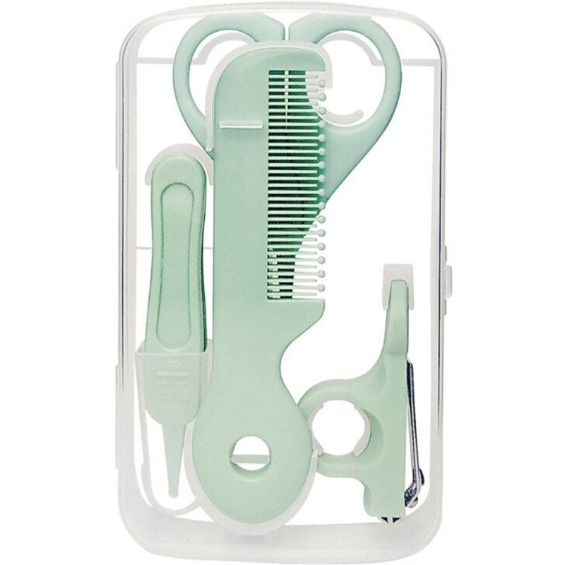 Kit De Soins Quotidiens Pour Nouveau-Né, 5 Pièces, Brosse De Toilettage Pour Enfants, Peigne Et Manucure À Domicile