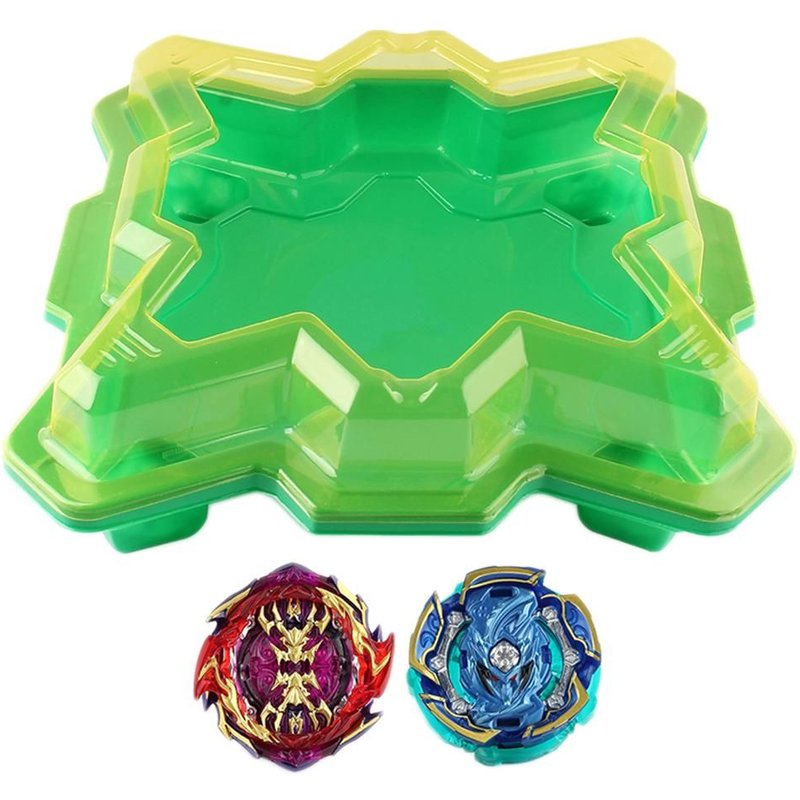 Arène De Combat Gyro Pour Enfants, Toupie, Bataille Avec Poignée De Lanceur