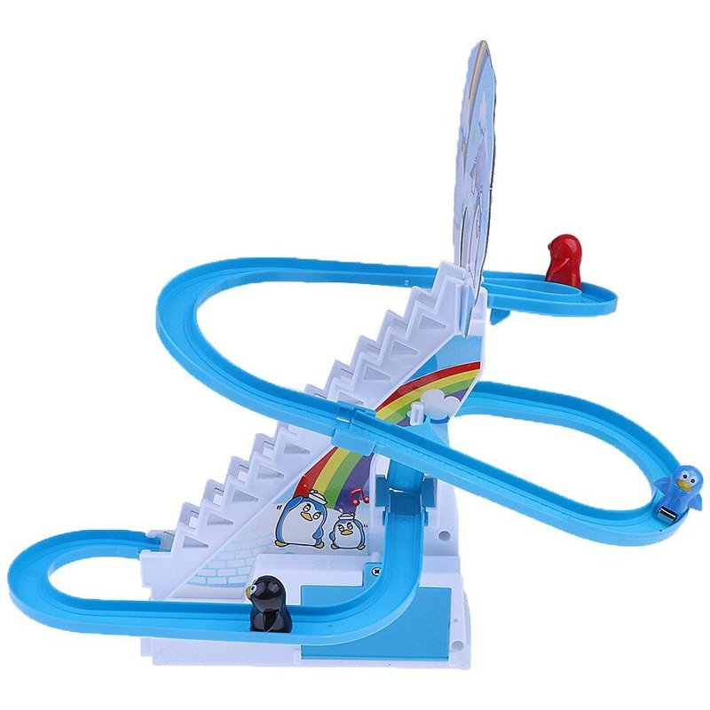 Jeu De Course De Pingouin Coulissant, Version Améliorée, Ludique Et Éducatif