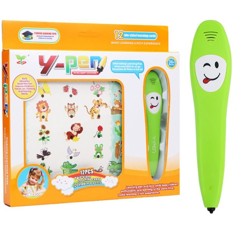 Stylo Vocal Intelligent D'Apprentissage Interactif Pour Parents Et Enfants, Jouets Cadeaux Avec Cartes
