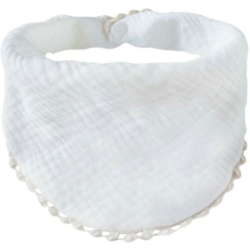 Bavoir D'Alimentation En Coton Pur Pour Bébés, Serviette Bandana, En Forme De Triangle, Écharpe Pour Nouveau-Né, Tissu De Douche, G99c