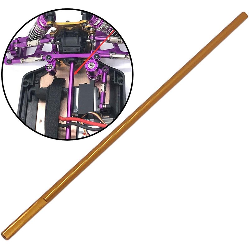 Pièces De Mise À Niveau De Voiture Rc 1:12 124018 124019, Arbre D'Entraînement En Métal