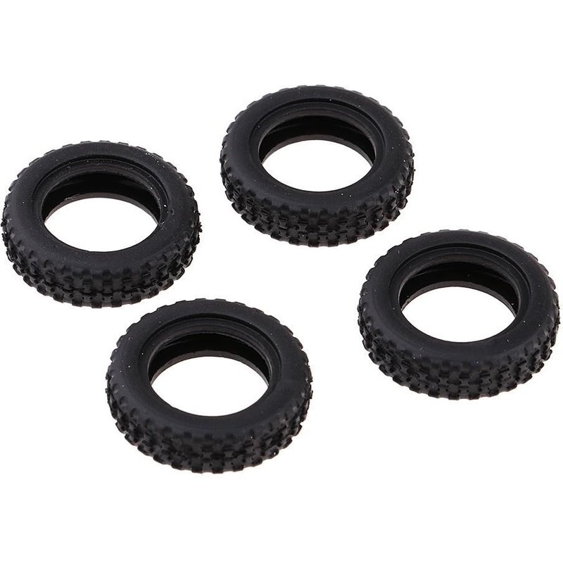 Pièces De Rechange 1:28 Pour Pneus De Voiture Rc, 4 Pièces, 25mm