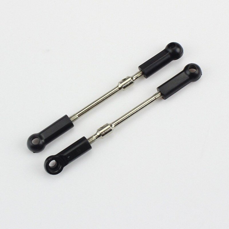 Tiges De Traction Pour Camion Wltoys 104001 1/10 Rc, 2 Pièces En Métal Rc, Biellettes De Direction De Voiture, Pièces De Mise À Niveau