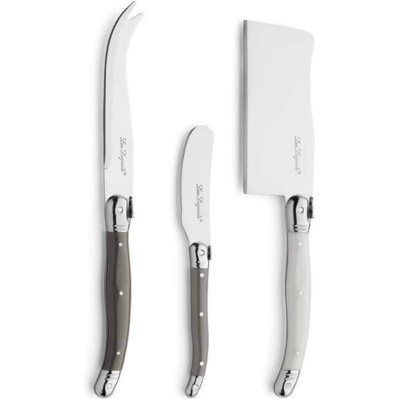 Tradition - Coffret 3 Couvert De Service À Fromage Couleurs Mixées