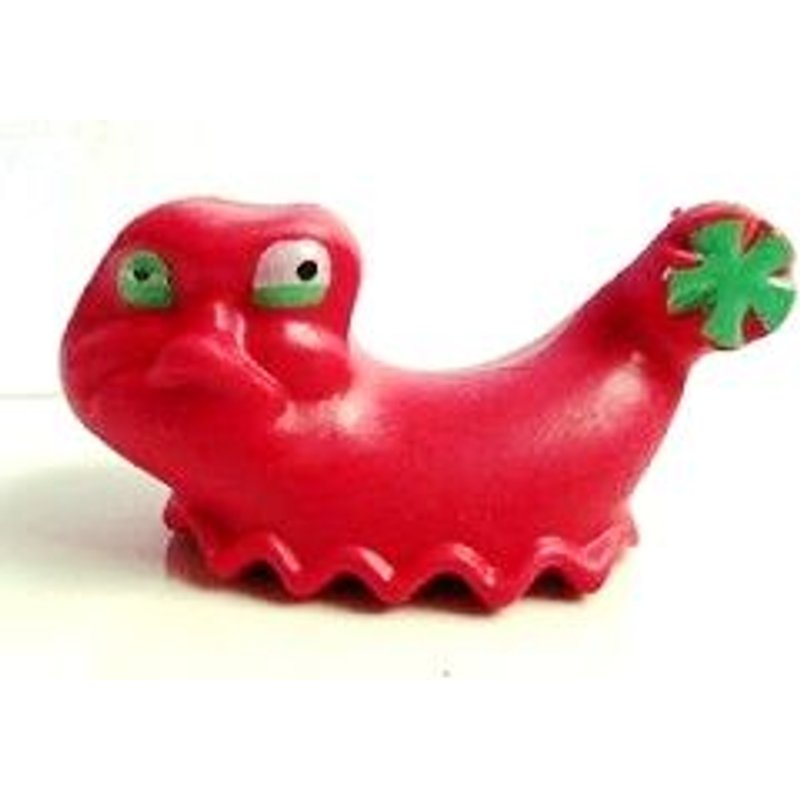 Figurine "Kinder" (2007) - Limace Rouge ( Tt061 / Tt-061 ) Avec Bpz