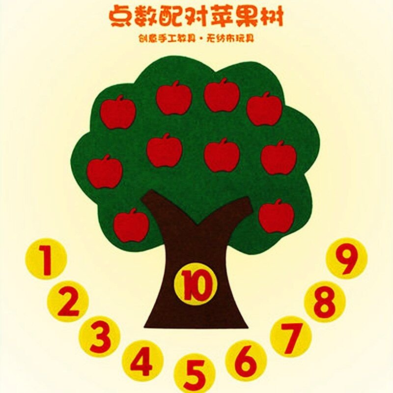 Jouets Tissés Montessori Pour Enfant, Apprentissage Des Mathématiques, Accessoire Pédagogique Pour Une Éducation Précoce Simplifiée