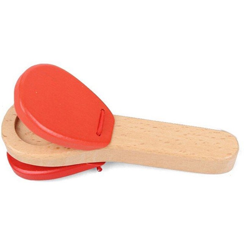 Planche De Castagnettes À Percussion En Bois Pour Bébé, Instrument De Musique, Jouets Éducatifs Précoces, 1 Pièce