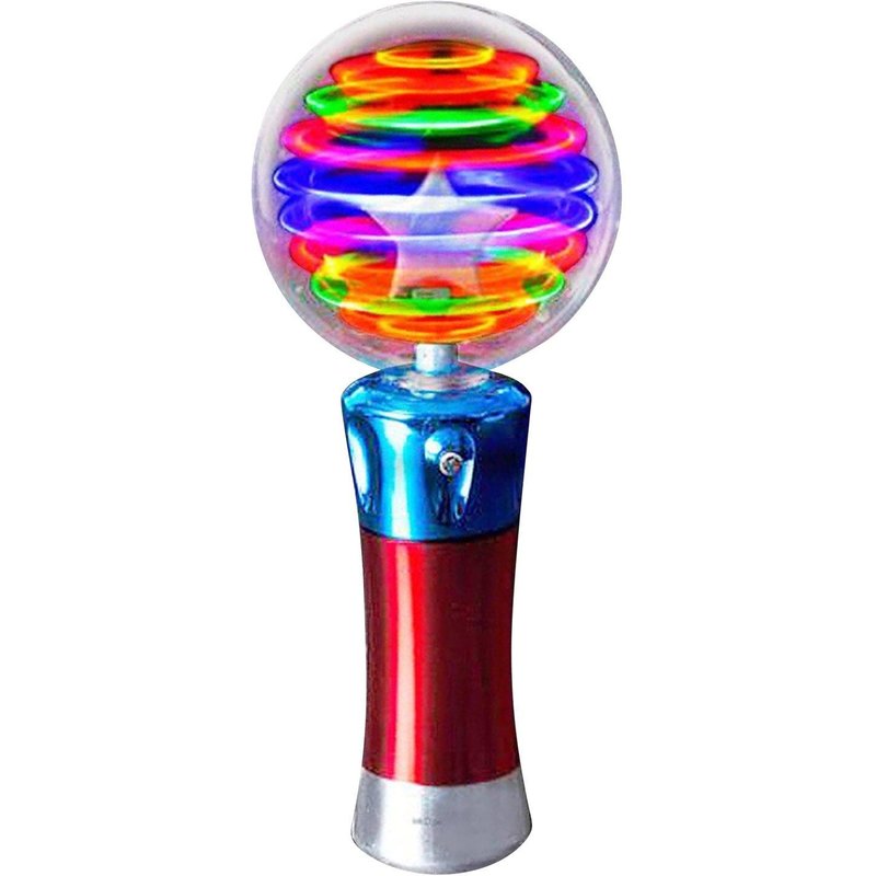 Boule Magique Lumineuse Pour Enfants, Bâton De Jouet À Lumière Rotative À Led, Boule Flash De Fête Amusante, Nouveauté